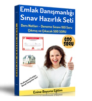Emlak Danışmanlığı Sınav Hazırlık Seti