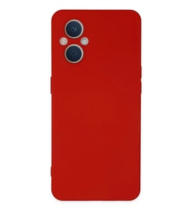 Durukar® Reno 7 Lite Kılıf Nano içi Kadife Silikon - Kırmızı