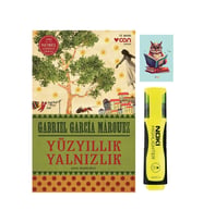 Yüzyıllık Yalnızlık 9789750719363 - Gabriel Garcia Marquez - Sarı Fosforlu Kalem - Not Defterli Seti (Renksiz)