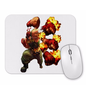 Ralf The King of Fighters Mouse Pad