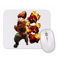 Ralf The King of Fighters Mouse Pad