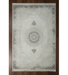 AGAH KF505 GRİ (DESENLİ KENAR)