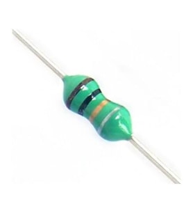 470 uH 1/2W (0.50W) 0410 Direnç Tip Bobin x 1 adet  (rf016) (Yeşil)