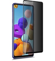 Samsung A21s Uyumlu Hayalet Ekran Gizli Tam Kaplayan Kırılmaz Cam Seramik Ekran Koruyucu Film