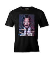 John Wick - Bullets Siyah Erkek Tshirt