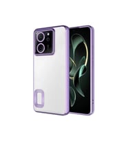 Xiaomi Mi 13T Uyumlu Kılıf Kamera Korumalı Logo Gösteren Zore Omega Kapak