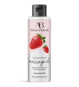 Aurora Boreale Çilek Aromalı Masaj Yağı 150 ML