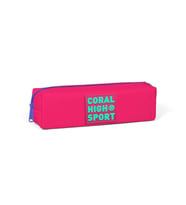 Coral High Sport Neon Mercan Su Yeşili İki Bölmeli Kalem Çantası 22346
