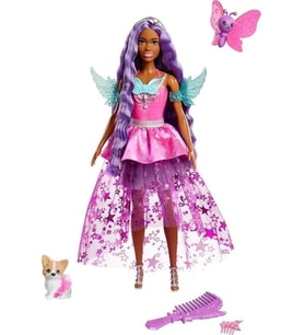 Barbie A Touch Of Magic Bebek Esmer HLC31 HLC33 Lisanslı Ürün  (Karışık)