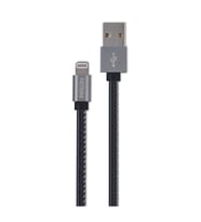 Philips Apple MFI Lisanslı UsbA to Lightning Deri Kaplama 1.2Metre Hızlı Data ve Şarj Kablosu DLC2508B