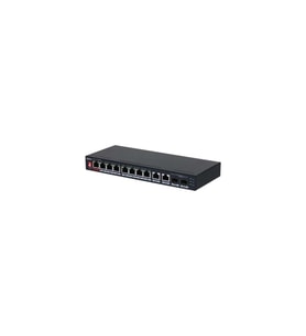 DAHUA 10port PoE 90w PFS3210-8ET2GF-96 GIGABIT 2xSFP Yönetilemez Switch