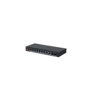 DAHUA 10port PoE 90w PFS3210-8ET2GF-96 GIGABIT 2xSFP Yönetilemez Switch