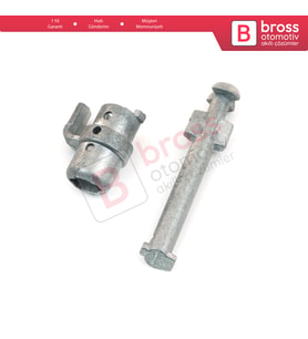 Mercedes 190 190E 190D W201 1982-1993 2017600977 İçin Ön Sağ veya Sol Kapı Kilidi Tamir Seti 44.8 mm