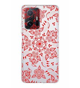 Xiaomi  Mi 11T  Kamera Korumalı Kapak Nostalji Desen Tasarımlı Şeffaf  Kılıf