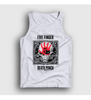 Presmono Unisex Beyaz Logo V2 Five Finger Death Punch Atlet 292677tt
