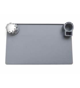 PROFESYONEL MANYETİK SİLİKON TAMİR PEDİ 360° DÖNER ALET KUTULU 450 X 280 MM