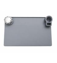 PROFESYONEL MANYETİK SİLİKON TAMİR PEDİ 360° DÖNER ALET KUTULU 450 X 280 MM