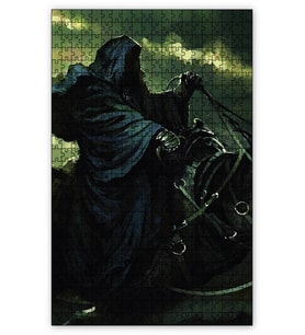 Cakapuzzle Yuzuklerin Efendisi Kara Şovalye Puzzle Yapboz MDF (Ahşap) (120 Parça)