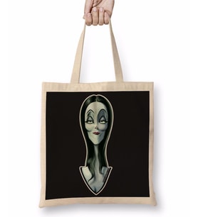 Morticia The Ultimate Goth Wife Bez Çanta Uzun Saplı