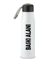 Paslanmaz Çelik Termos 600 ML (Beyaz)