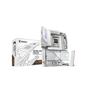 GIGABYTE X870E-A-PRO-X-ICE 8200MHz OC DDR5 AM5 M.2 HDMI DisplayPort ATX Anakart