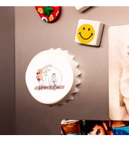 Kişiye Özel Düğün & Nikâh Hatırası Açacak Magnet – İsimli Çift Çizim Tasarımlı Buzdolabı Açacağı (10 Adet)