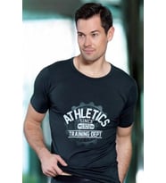 Giyim Berrak Erkek  Athletick Baskılı Tshirt 1036