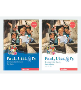 PAUL, LISA & CO  Starter  Deutsch für Kinder Kurscbuh + Arbeitsbuch mit Audios