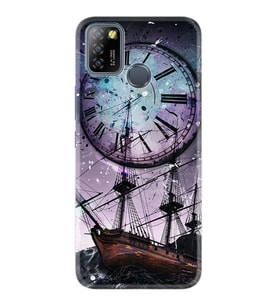 INFINIX Smart 4 5 6 Zero 8 S5 Pro Kılıf Desemli Silikon Time 1749