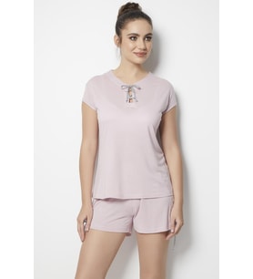 DoReMi Bayan Pijama Takımı (Gül Kurusu)