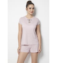 DoReMi Bayan Pijama Takımı (Gül Kurusu)