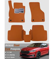 SKODA FABİA 4 (2021-2025) Uyumlu EVA Paspas Tam Set–Oto Paspas,Araca Özel,Kolay Montaj