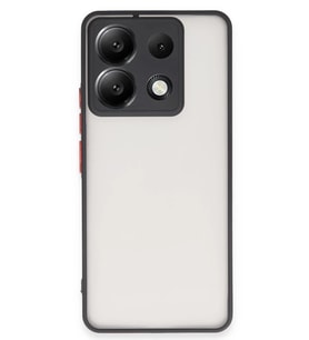 Redmi Note 13 5G Kılıf Montreal Silikon Kapak - Siyah