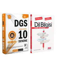 Pegem Yayınları 2025 DGS 10 Deneme ve AKM Dil Bilgisi Soru Bankası Seti 2 Kitap