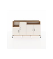 Arges Konsol 5 Raflı 4 Kapaklı 176x30x99 Çam-Aytaşı/Çam