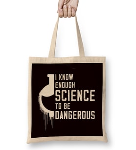 Science Scientist Chemistry Chemist Microbiology Pharmacist Bez Çanta Uzun Saplı