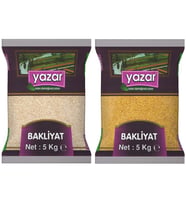 Yazar Pilavlık Pirinç 5 Kg. + Pilavlık Bulgur 5 Kg.