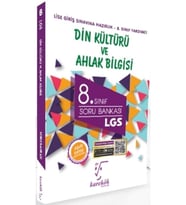 Karekök Yayınları Karekök 8. Sınıf Lgs Din Kültürü Ve Ahlak Bilgisi Soru Bankası (Çok Renkli)