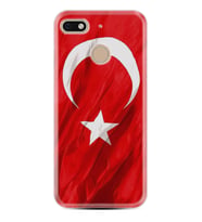 General Mobile GM8 Go GM9 GM20 Pro Plus Kılıf Desemli Silikon Şanlı Türk Bayrağı 4 1401