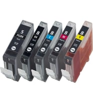 Photo Print® Canon Pixma IP4200 Kartuş Set 5 Renk Takım Pg-5 Clı-8 (Çok Renkli)