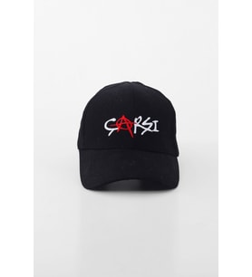 Çarşı Nakışlı Şapka - Siyah