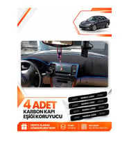 SUBARU LEGACY B4 (2003-2009) Uyumlu Ön Torpido Koruma Kılıfı Halısı - Siyah Mavi