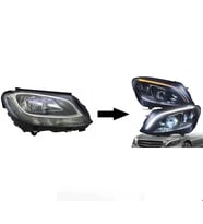 Mercedes W205 Halojen İçIn Led Far DÖnüşüm Seti 2019 Sonrası Uyumlu