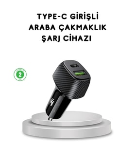 38W Araç Pd Usb Hızlı Çift Port