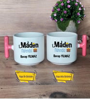 Maden Mühendisi Kupa Bardak T Pembe Kulplu Mühendisler Günü Hediyesi