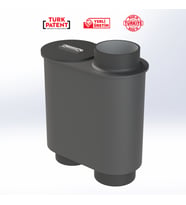 TankPlast Dikey İnişli Boru Tipi Yağmur Filtresi YFDİ 0151