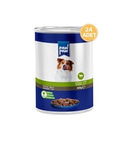 Paw Paw Kuzulu Yetişkin Köpek Konservesi 400 gr (24 Adet)