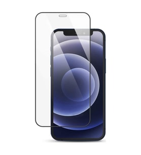 iPhone 13 Mini Uyumlu Ön Koruma Seramik Nano Ekran Koruyucu (Siyah)