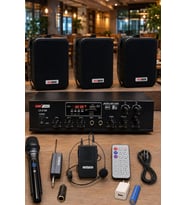Lastvoice Soft Black Plus Paket-2 Hoparlör ve Anfi Mağaza Ses Sistemi