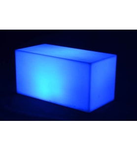 MAY PLASTİK DİKDÖRTGEN SEHPA 40*40*80H(şarjlı)